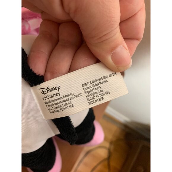 Disney Bundle Minnie Mouse 14" & 20" Plush Stuffed Animals Girls Beanie Toy - Picture 6 of 13